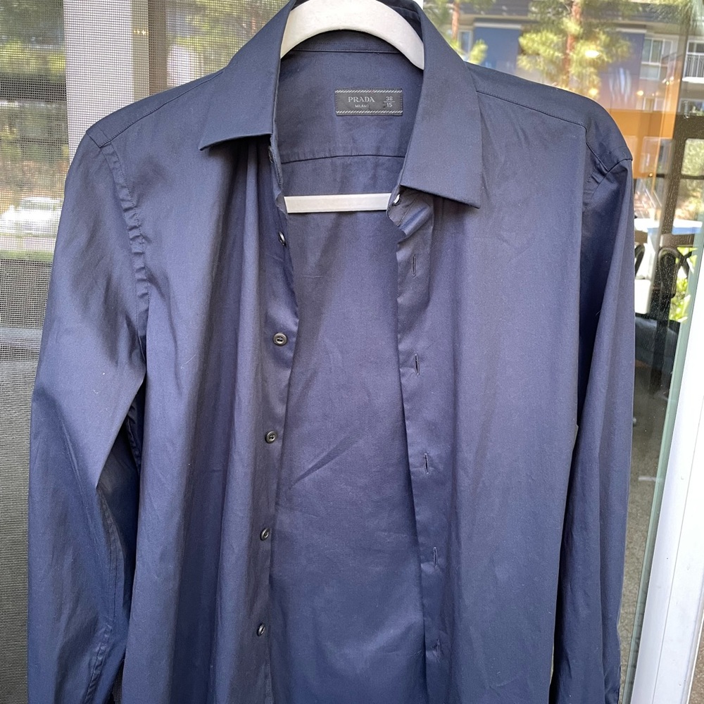Original Prada mens shirt slim
